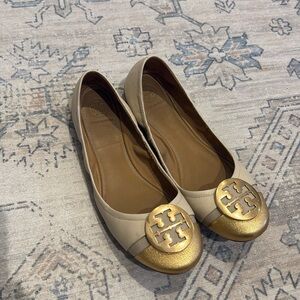 Tory Burch Minnie Travel Ballet Flats - Size 9